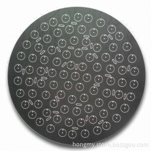 Single-sided PCB with HASL, RoHS Marks